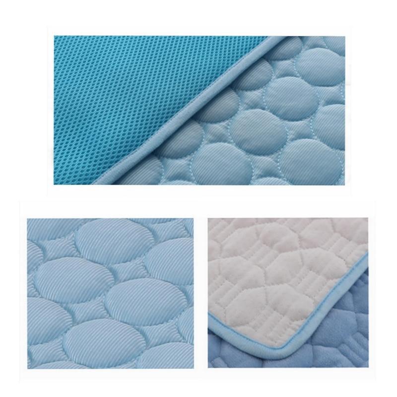 Pet Dog and Cat Ice Silk Cold Nest Pad For Cooling In Summer