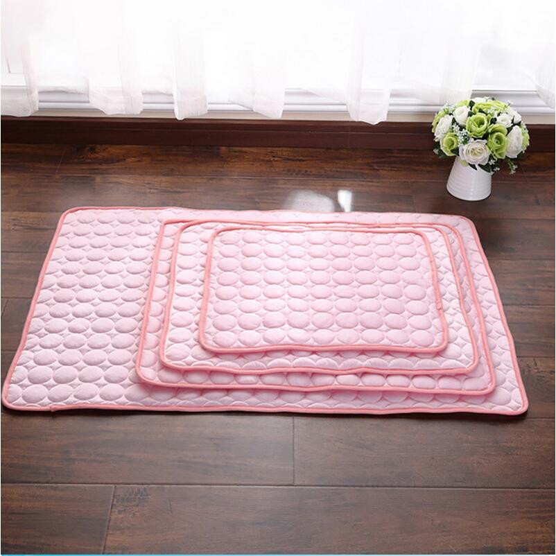 Pet Dog and Cat Ice Silk Cold Nest Pad For Cooling In Summer