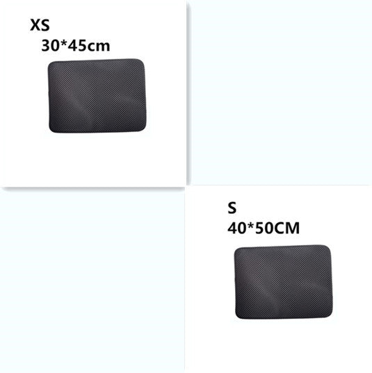 Double-Layer Cat Litter Trapping Mat