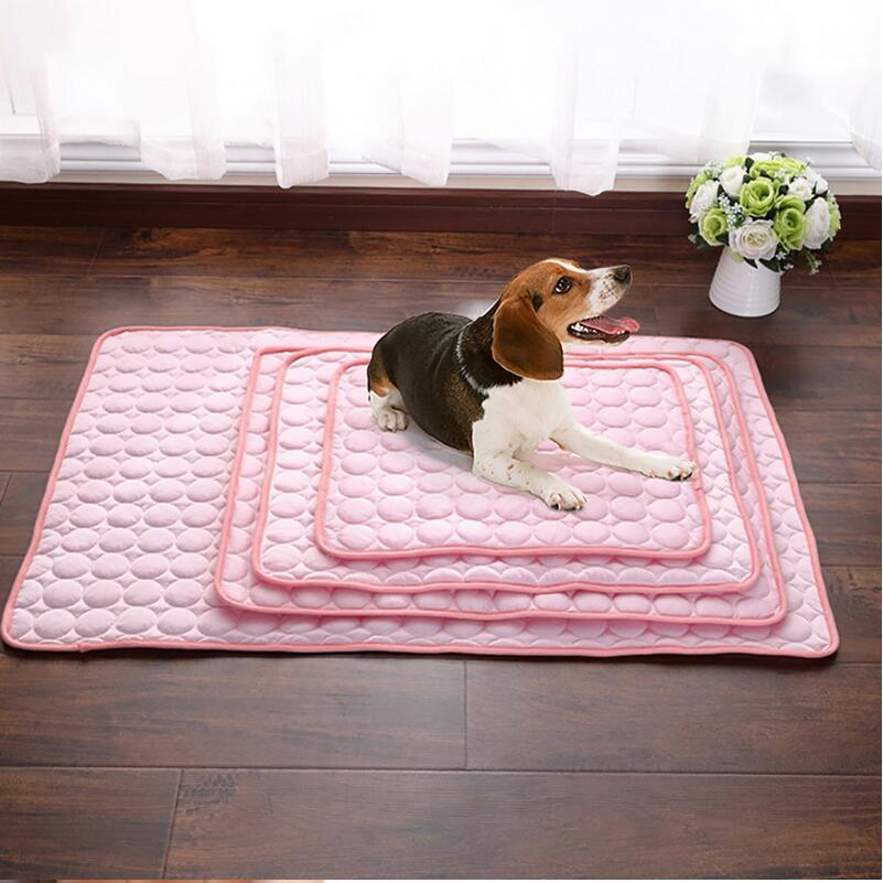 Pet Dog and Cat Ice Silk Cold Nest Pad For Cooling In Summer