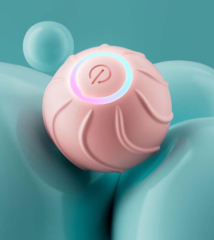 Interactive Cat Toy Rolling Ball Automatic Bouncing Ball USB Self Hi Teasing Kittens Jumping Ball