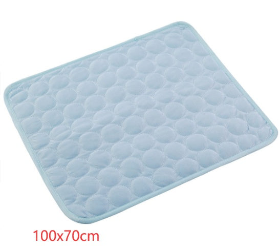 Pet Dog and Cat Ice Silk Cold Nest Pad For Cooling In Summer