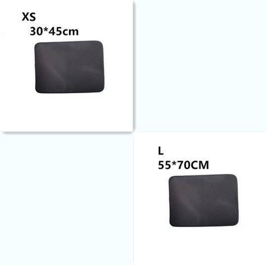 Double-Layer Cat Litter Trapping Mat