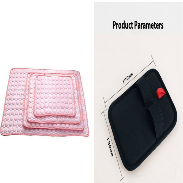 Pet Dog and Cat Ice Silk Cold Nest Pad For Cooling In Summer
