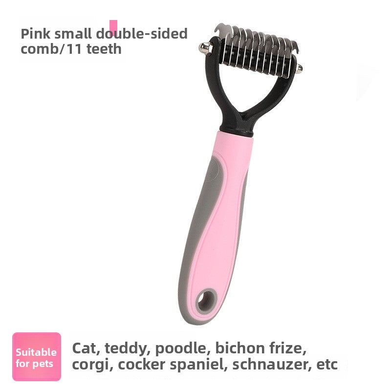 Pet grooming device
